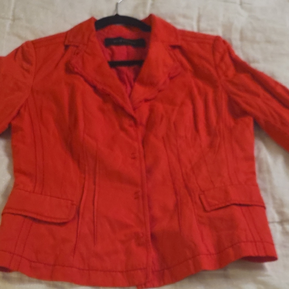 Elie Tahari Coral Tailored Blazer Fits Like A M No Size Tag Check Mesurements